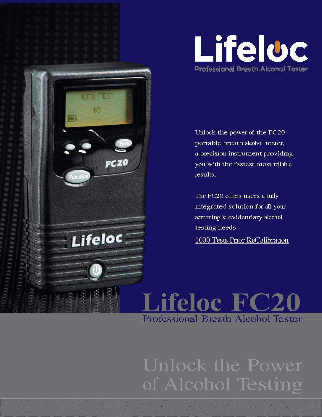 Lifeloc FC20 Breathalyser